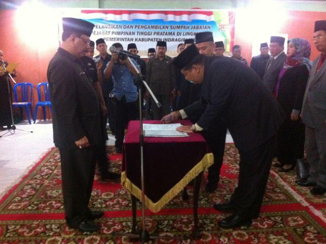 19 Pejabat Inhil Dilantik Ulang, Berikut Alasannya