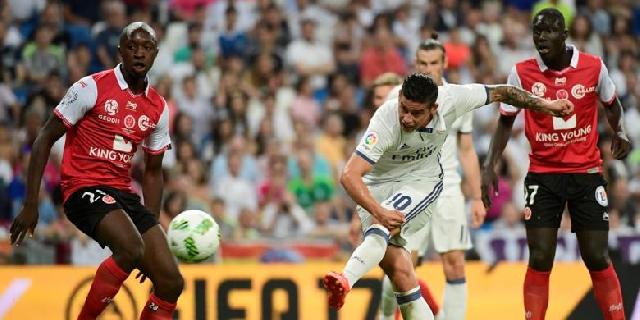Zidane Sebut James Rodriguez Senang Tetap di Santiago Bernabeu