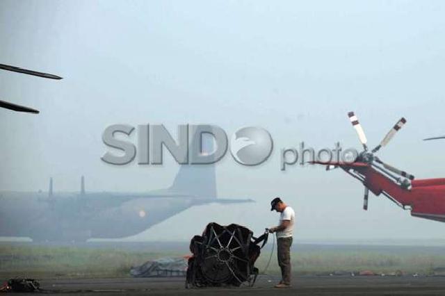 Bandara Dumai Tertutup Asap, Pesawat Terpaksa Mendarat di Pekanbaru