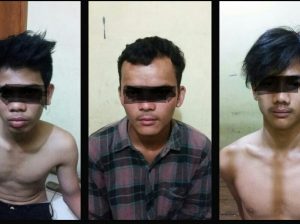 Polsek Siak Amankan Tiga Pemuda Pelaku Curanmor