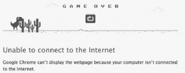 Ternyata Dinosaurus di Google Chrome Itu Game
