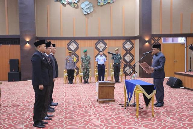 4 Pejabat Eselon II Dilantik PJ Wali Kota Pekanbaru