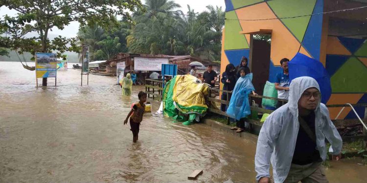 Di Luar Dugaan, Air Sungai Subayang Meluap, Tenda-Tenda Peserta Dievakuasi