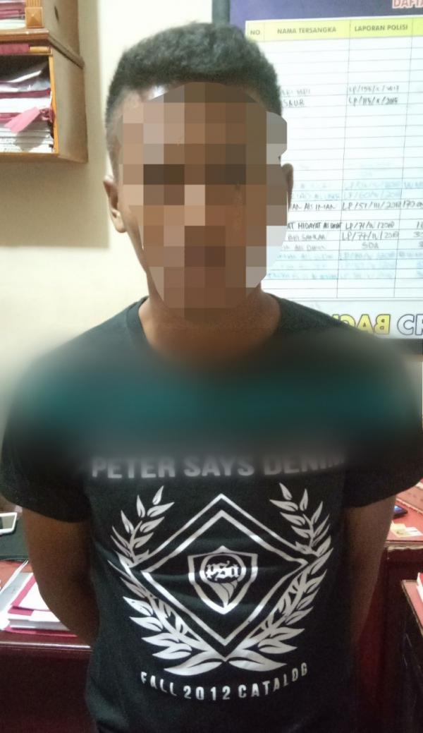 Pemuda Ini Ditangkap karena Diduga Bakar Beberapa Rumah Warga di Inhil