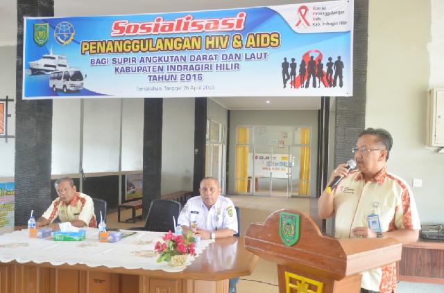 Kata Wabup, Penyebaran HIV dan AIDS Di Inhil Seperti Fenomena Gunung Es