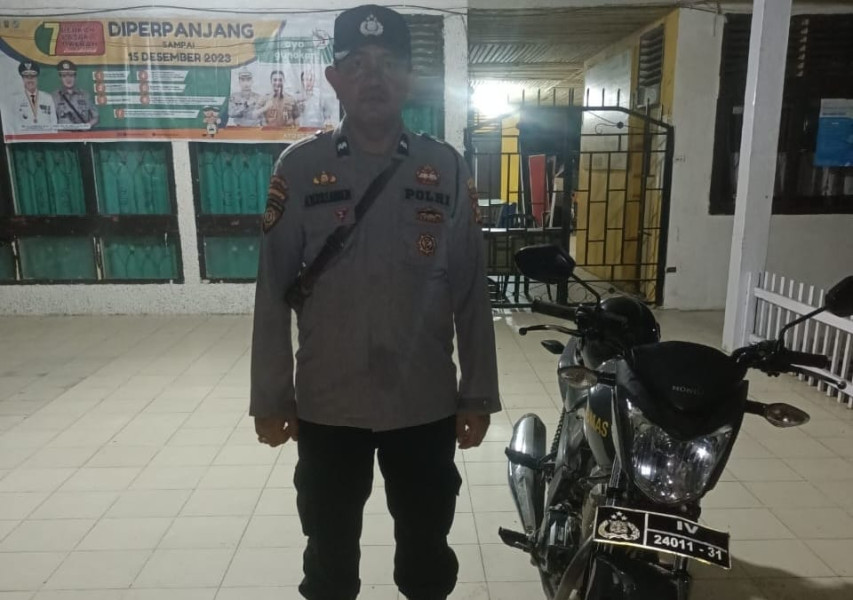 Kapolsek Tempuling AKP Osben Samosir Perintahkan Jajaran Patroli Ranmor Roda Dua
