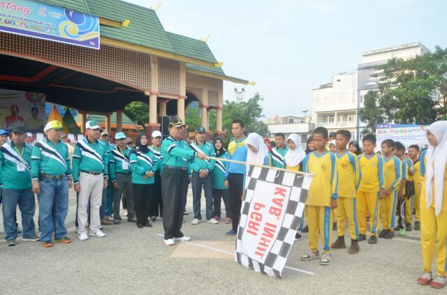 Buka  O2SN Dan FLS2N, Ini Harapan Bupati Inhil