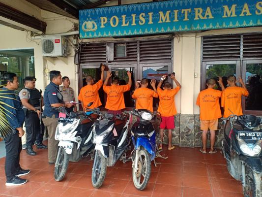 Polres Inhil akan Informasikan dan Antar Motor Hasil Curian ke Rumah Pemiliknya