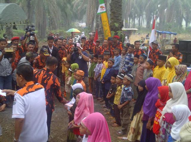 Santuni Anak Yatim Sebagai Langkah Awal Kinerja PAC PP Balai Jaya