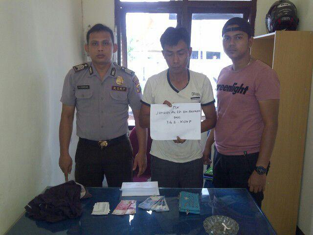 Bungatang Jadi Korban Penjambretan Saat Belanja Dipasar Tembilahan