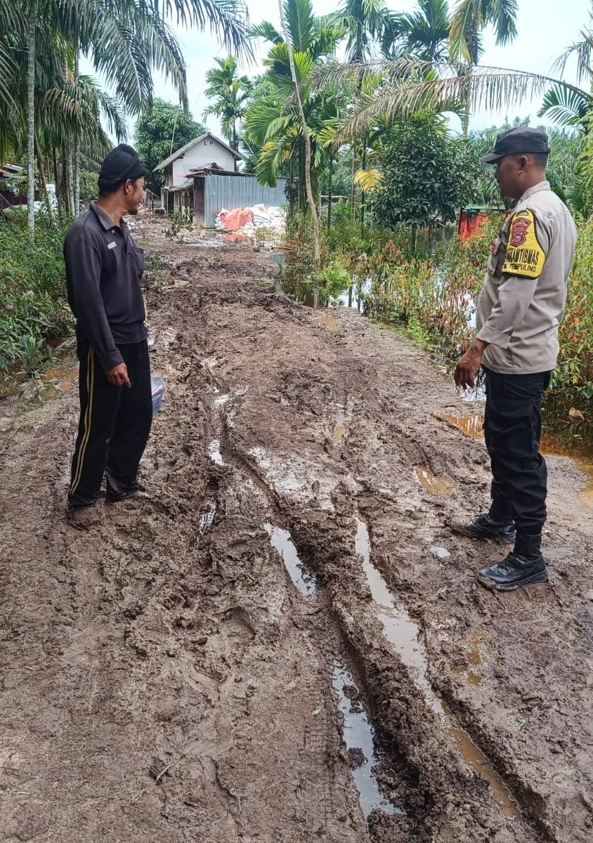Sosialisasi Pemilu Damai di Desa Mumpa, Ini Harapan AKP Osben Samosir