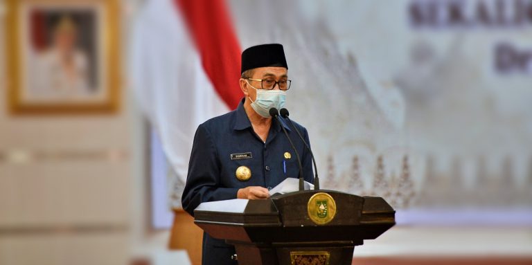 Gubernur Riau Dipastikan Belum Bisa Terima Tamu Hingga Awal 2021