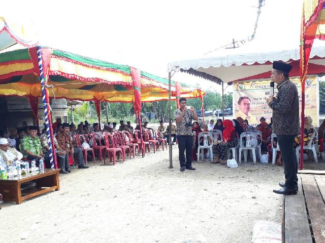 Wakil Ketua DPRD Inhil Gelar Reses I Ke GAS, 