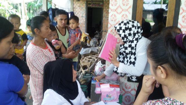 UPT Puskesmas Pengalihan Keritang Resmikan Posyandu Manggis