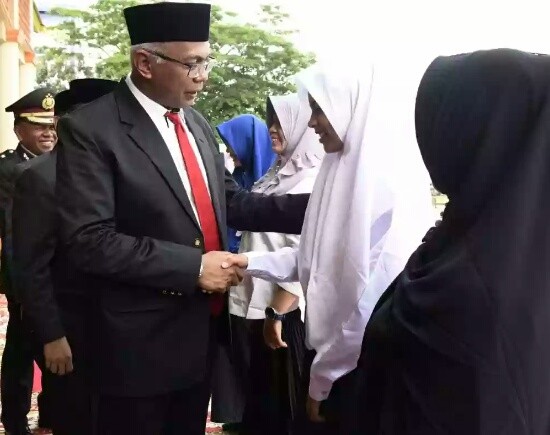 Pimpin Upacara Hardiknas Ke 110, Ini Pesan Pjs Bupati