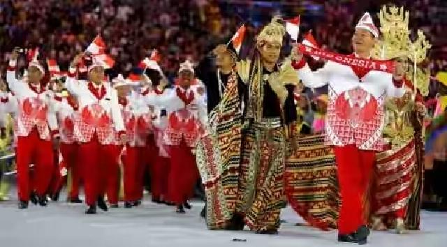 Banjir Pujian Kostum Kontingen Indonesia di Pembukaan Olimpiade