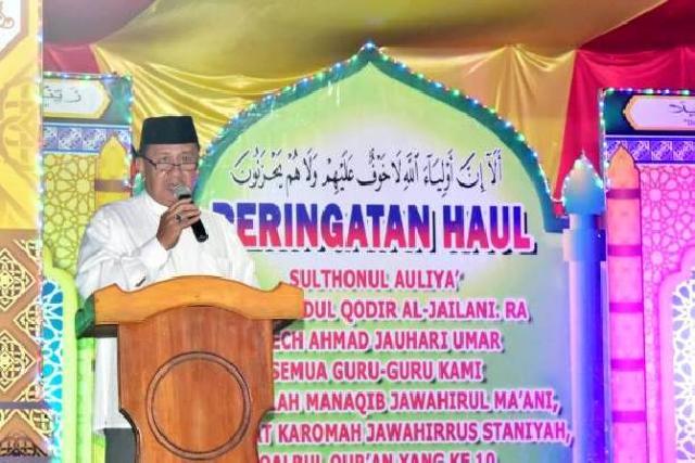 Hadiri Haul Syekh Abdul Qadir Jailani dan KH Ahmad Jauhari Umar, Ini Kata Wabup