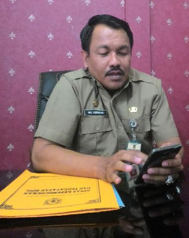 Disdukcapil Inhil Rombak Ruang Rapat Jadi Ruang Tunggu