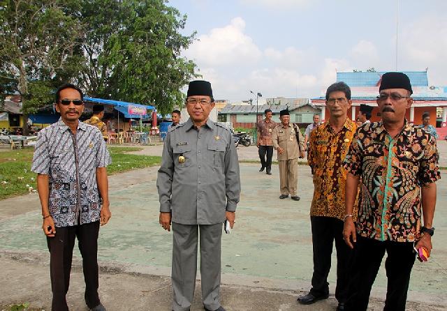 Bupati Inhil Tinjau Persiapan MTQ di Kateman