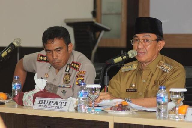 Pemkab Inhil Anggarkan Lagi Perbaikan Badan Jalan di GAS