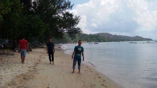 Pengunjung Wisata Pantai Solop Meningkatkan Pesat Dilibur Panjang