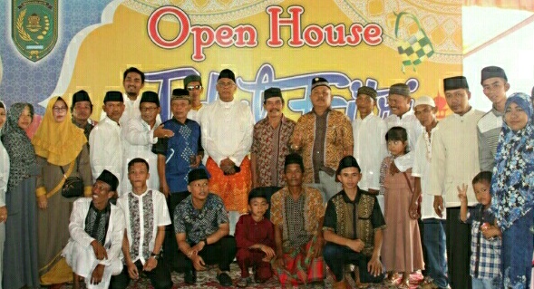 Sambut Idul Fitri, Pjs Bupati Inhil Gelar Open House