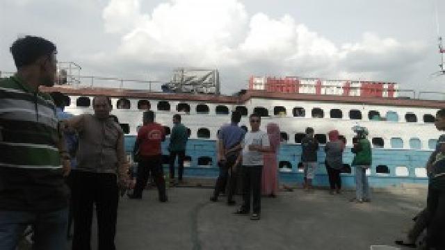 Tiga Hari Puncak Kepadatan Penumpang di Pelabuhan Sungai Duku