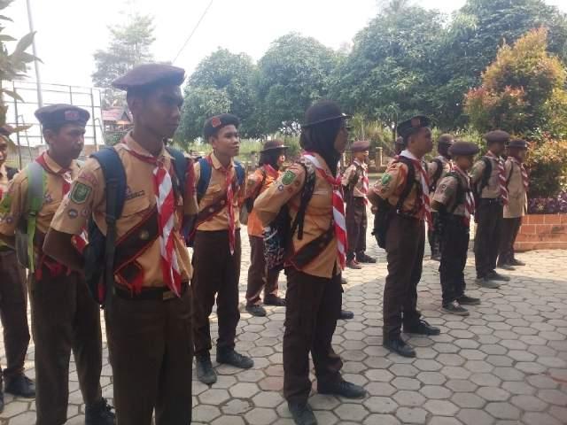 Pramuka Kwartir Ranting 04.02.15 Tembilahan Hulu Adakan Seleksi Calon Peserta Jamnas