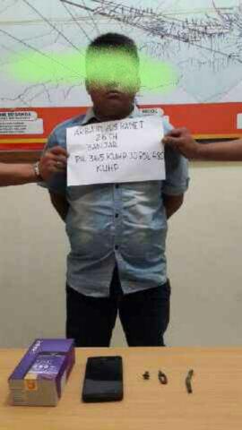 Polres Inhil Amankan Pelaku Curas di Keritang