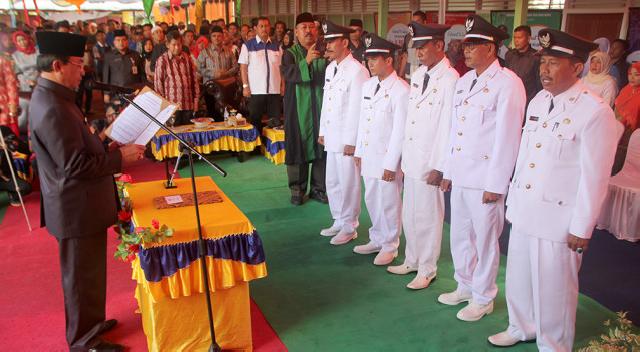 Pesan Bupati Inhil, Jadi Kepala Desa Mesti Mengerti Peraturan Dan Taat Hukum