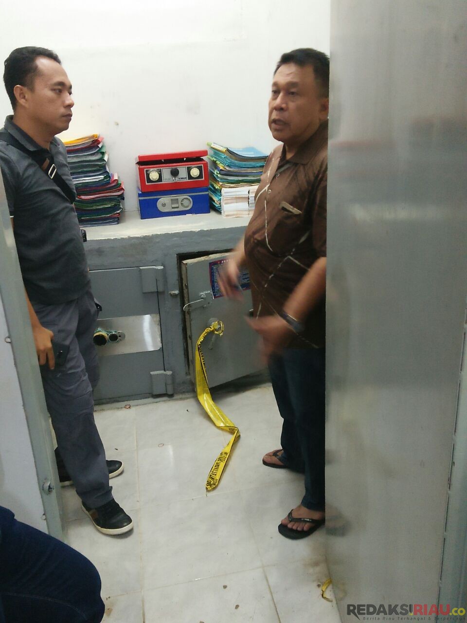 Bank BRI di Inhil Kemalingan, 1 M Lebih Lenyap Dibawa Kabur