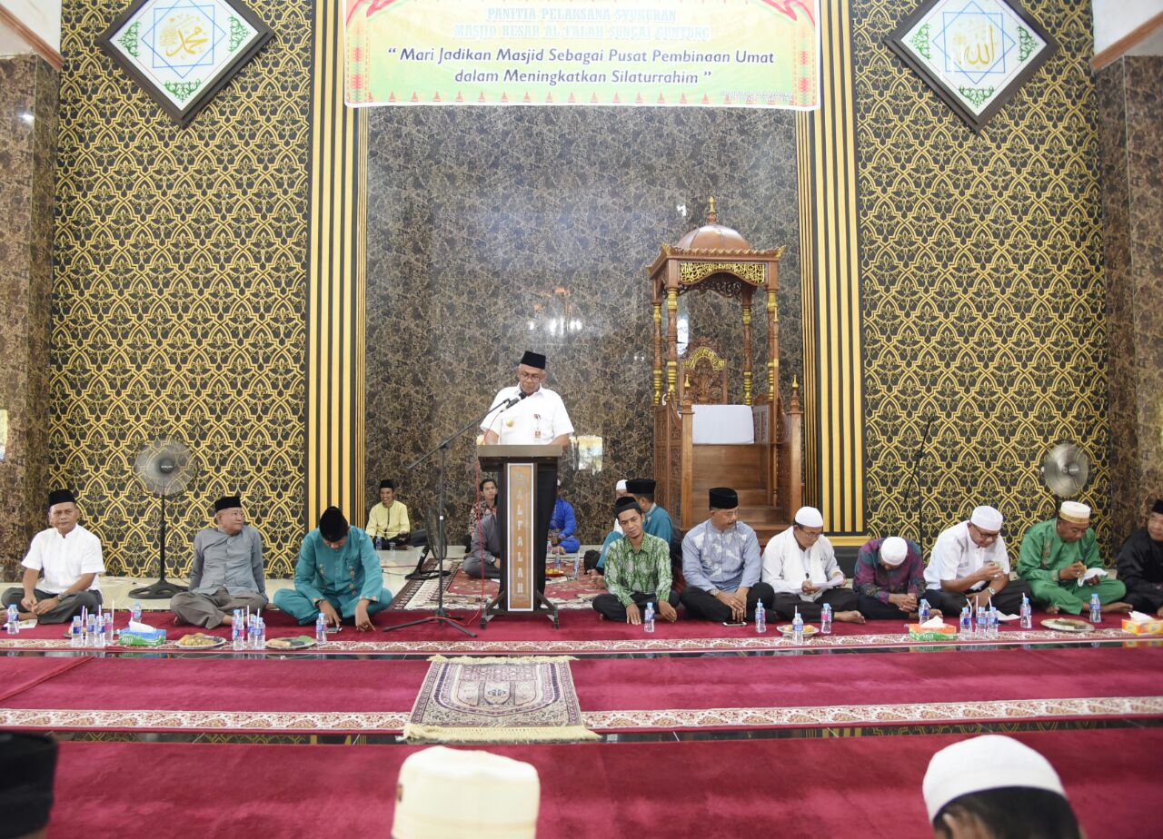 Hadiri Peresmian Masjid Besar, Ini Pesan Pjs Bupati