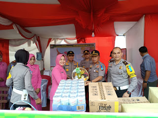 Tinjau Pos Pam di Baganbatu, Ini Kata Kapolres Rohil