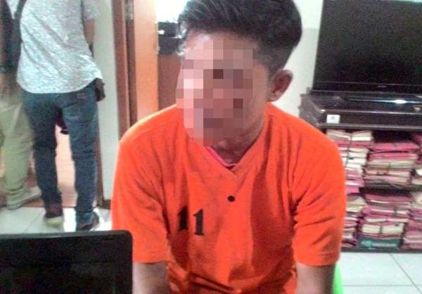 Jambret HP, Seorang Resedivis Bonyok Dihajar Massa