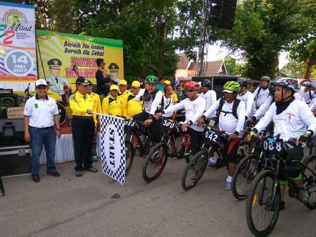 Bupati Inhil Lepas Peserta Jelajah Ekowisata Solop 2017