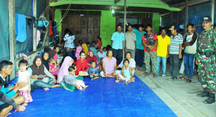 Masyarakat Korban Banjir Merasa Terbantu Dengan Adanya Perhatian Pemkab Inhil