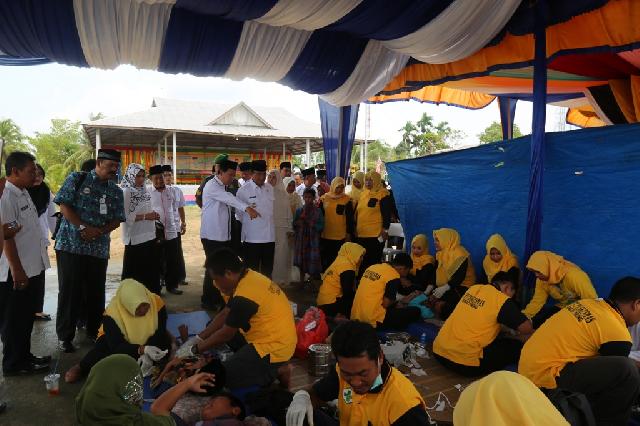 Bupati Hadiri Istighotsah dan Sunatan Massal di Sungai Piring