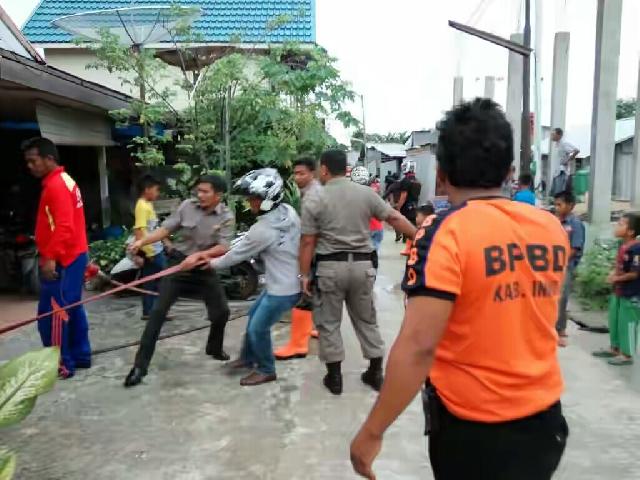 Lagi, Kebakaran Rumah di Inhil, Ini Penyebabnya