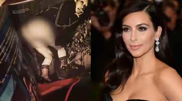 Wajah Tak Dikenali, Kim Kardashian Berpose Pamer Bokong Lagi