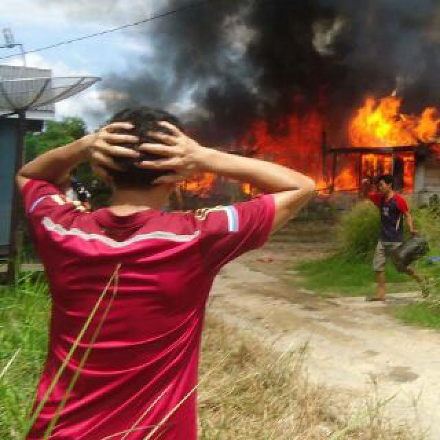 Berikut Data Lima  Nama Pemilik Rumah Yang Hangus Terbakar