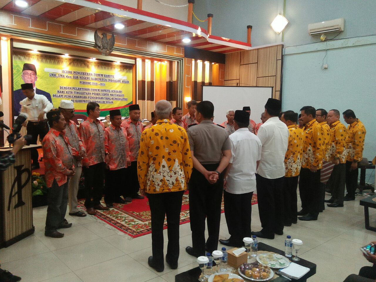 Pj Bupati Imbau Forum Komite SMA, SMK Dan SLB Negeri Koordinasi Dengan Sekolah