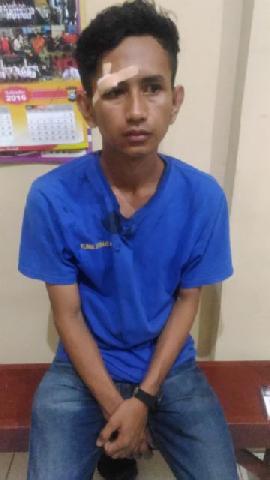 Pulang Kerja, Seorang Karyawan PT Di Inhil Diludahi Dan Dipukuli Pelajar