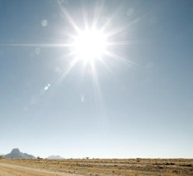 Siang Hari Riau Panas Terik