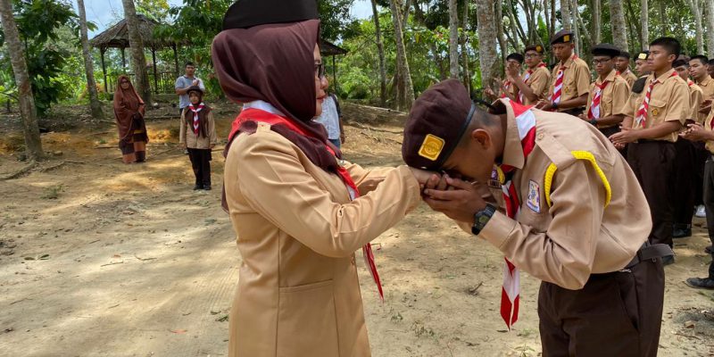 Ikuti Kemah Bakti Selama 3 Hari, Siswa Kelas X SMAN 7 Pekanbaru Dididik Bertahan Hidup di Alam