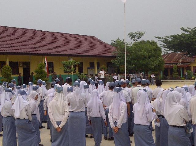 Apel di SMAN 2 Tanah Putih, Bupati Rohil Bertindak Sebagai Pembina