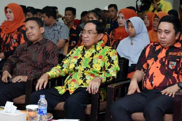Bupati Inhil Hadiri Pelantikan SAPMA PP Priode 2015-2018