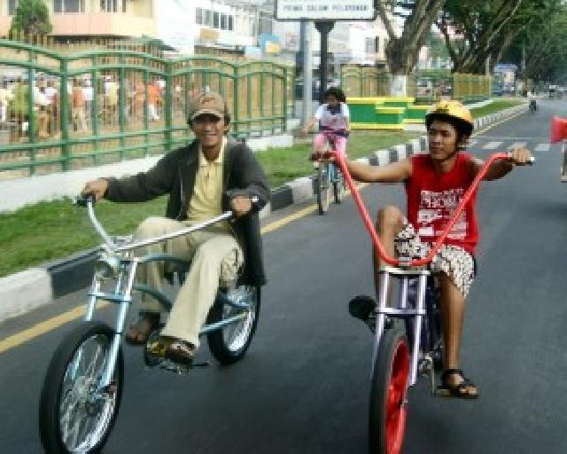 Komunitas Sepeda Lowrider Pekanbaru, Sehat dan Seninya Dapat