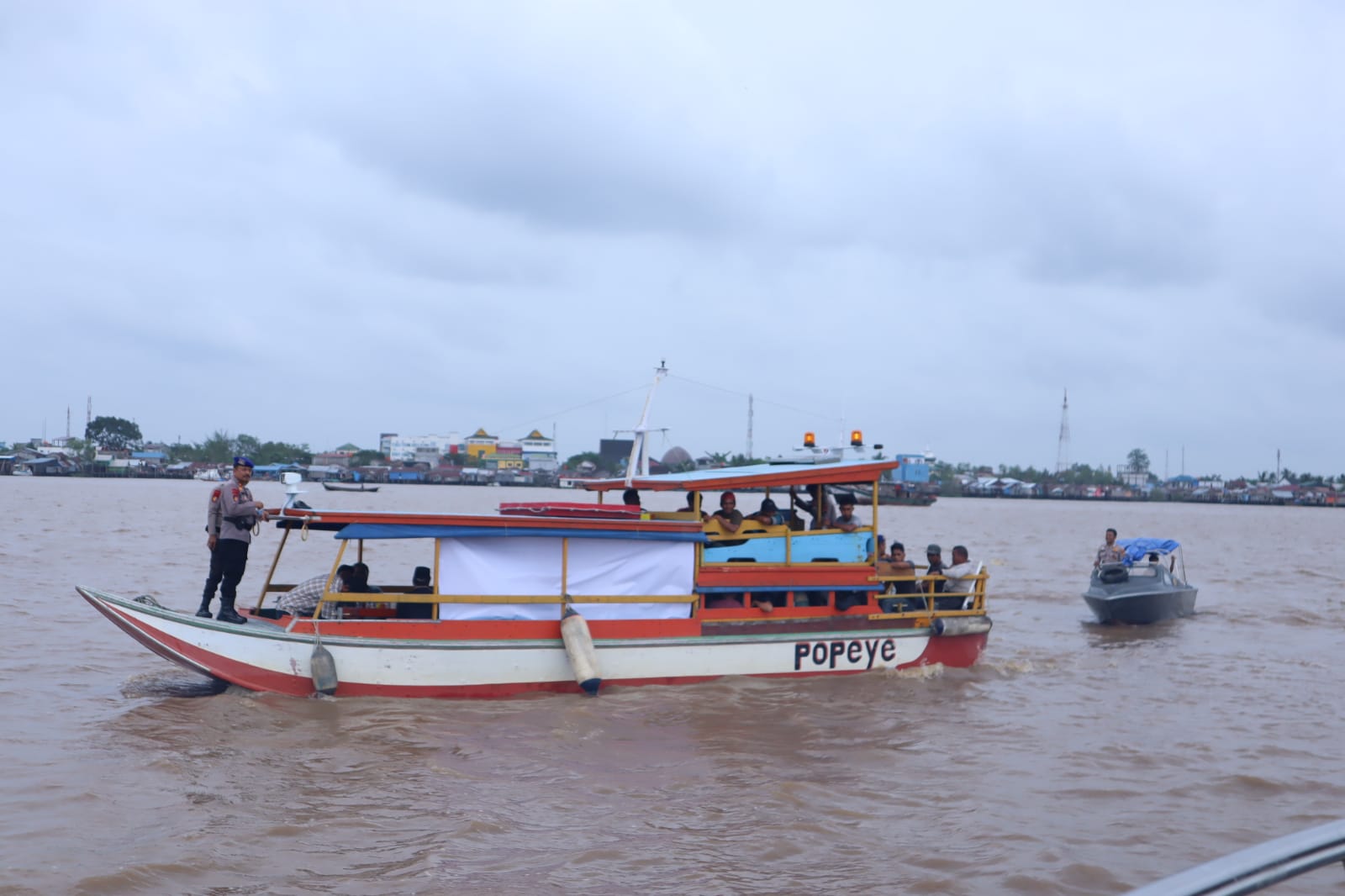 Riak Sungai Indragiri Jadi Saksi Curhatan Komunitas Pompong Kepada Polri