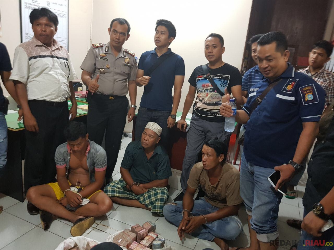 Ini Pelaku Pembobol Uang 1 M Lebih Milik BRI Inhil