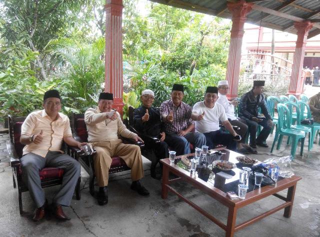 Sambil Takziah, 5 Tokoh Masyarakat Inhil Ini Bincang Pilkada 2018